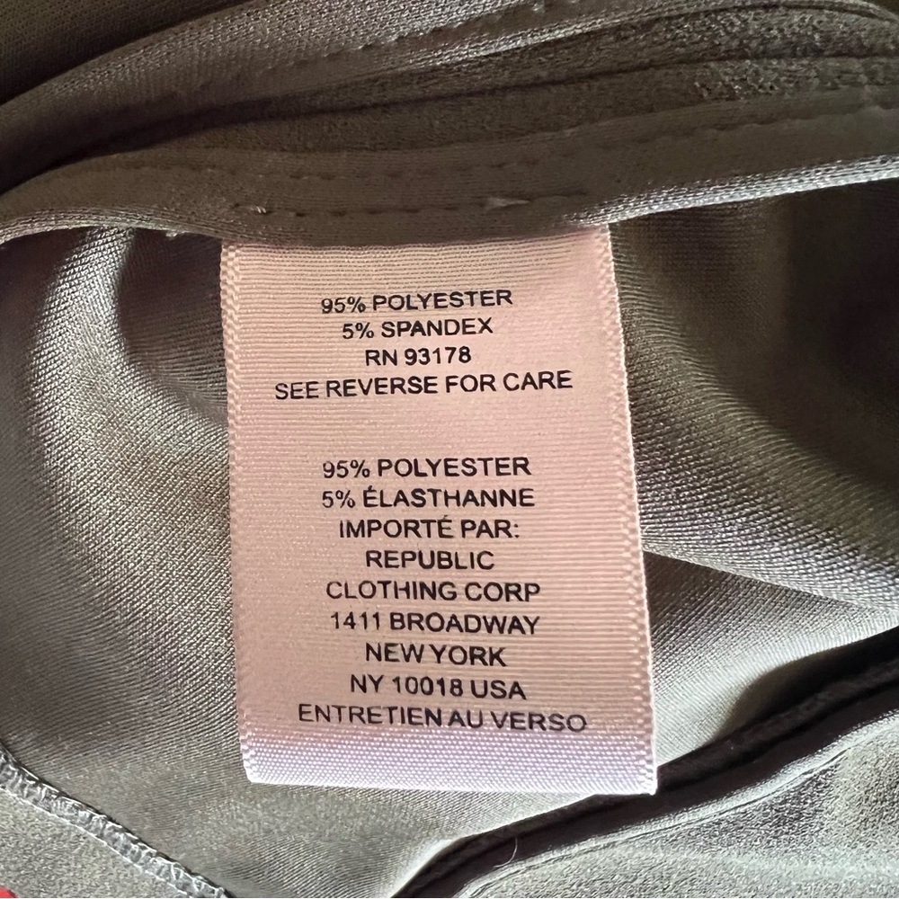 Philosophy Jacket Olive Green Jacket Size S/P NWT - Picture 8 of 9